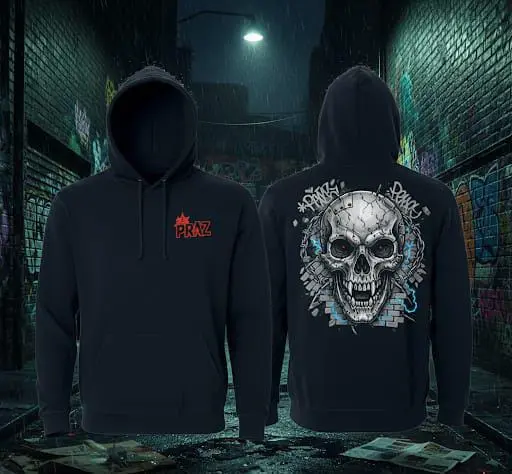 Sudadera Modelo Calavera