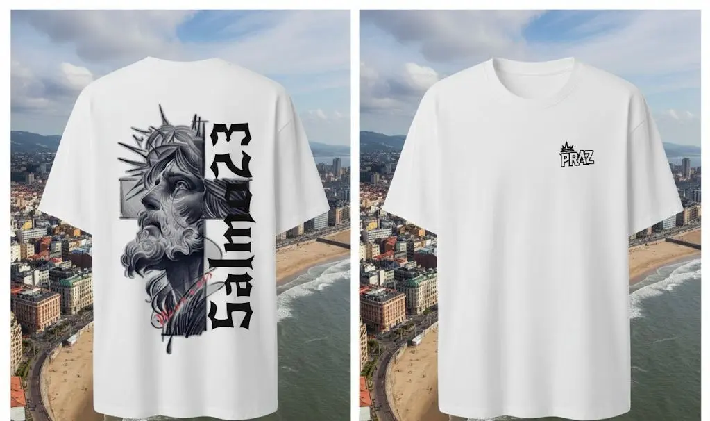 Camisa Cruz Blanca