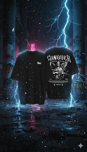 Camisa Oversize Negra